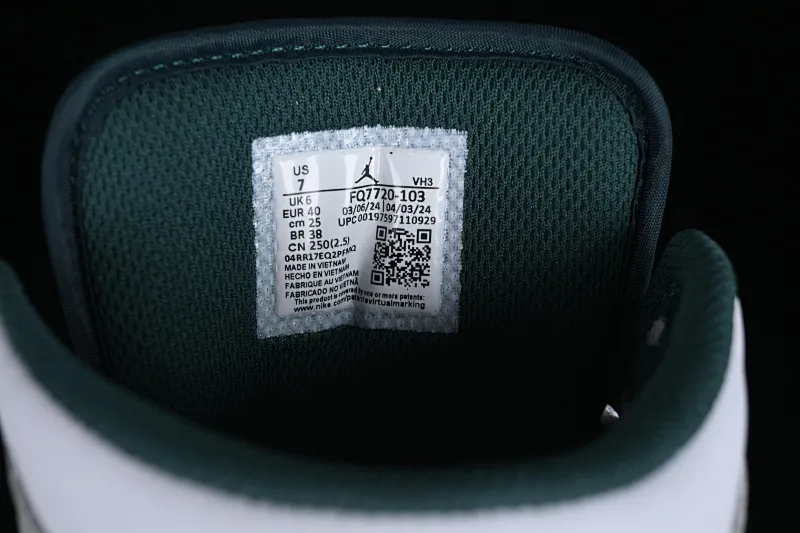 All Categories Air Jordan Jordan Series Basketball Shoes Air Jordan 1 Mid Air Jordan 1 Mid "Oxidized Green" AJ1 Joe 1 Oxidized Green Zhongbang Basketball Shoes FQ7720-103